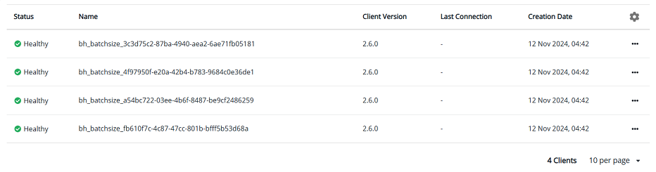 Client fields